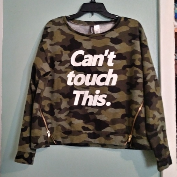 H&M Divided Girl's Junior Sweatshirt with Zippers - Picture 2 of 4